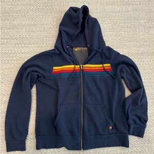 Aviator Nation 5 stripe hoodie